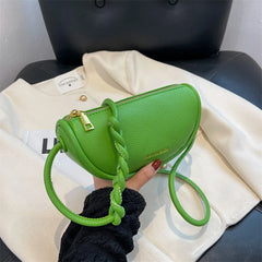Women's Dumpling Messenger Bag Pu Leather Handbag