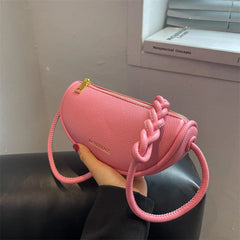 Women's Dumpling Messenger Bag Pu Leather Handbag