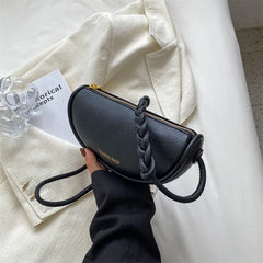 Women's Dumpling Messenger Bag Pu Leather Handbag