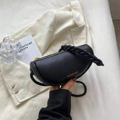 Women's Dumpling Messenger Bag Pu Leather Handbag