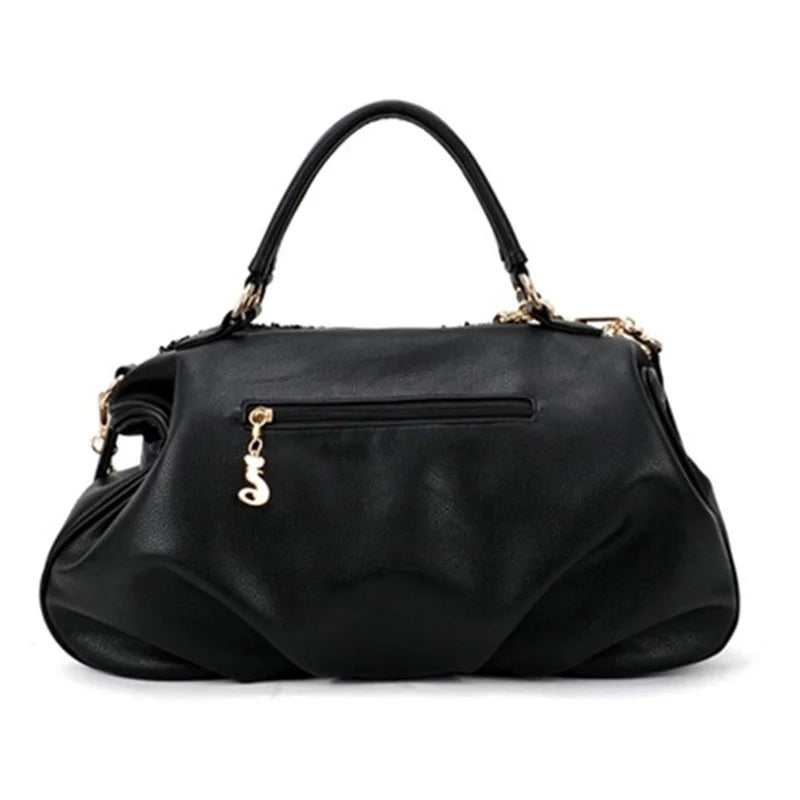 Women's Shoulder Bag Sequined PU Leather Handbag