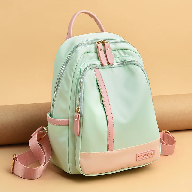 Oxford Cloth Backpacks One-Shoulder Handbags School Bags