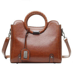 Retro Shoulder Bags Crossbody PU Leather Casual Hand Bags