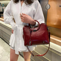 Retro Shoulder Bags Crossbody PU Leather Casual Hand Bags