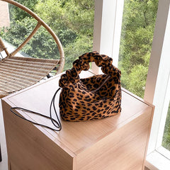 Leopard Print Shoulder Bag High Lady Handbag