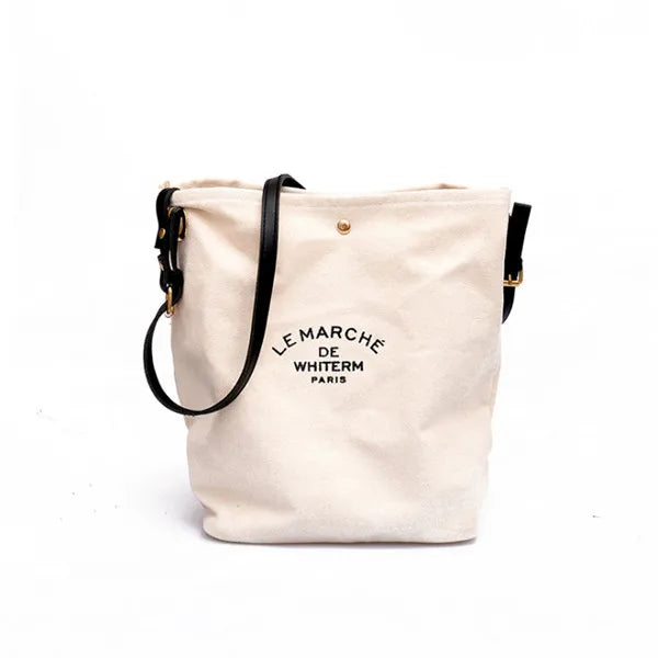 Women's Canvas Bag Messenger Bag Large Capacity Single Shoulder Bag