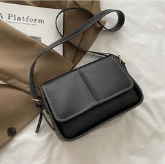 Retro PU Leather Hobo Shoulder Bag for Women