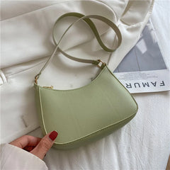 Vintage PU Leather Shoulder Bag Women Handbags