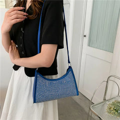 Vintage Women's Shoulder Bag in PU Leather