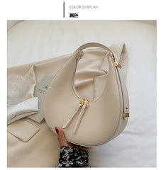 Women's Saddle Bag Western Texture Shoulder Handbag