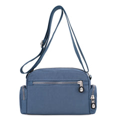 Women's CrossBody Bag Small Square Handbag Messenger Bag Nylon Purse