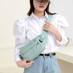 Womens Waist Bag Style Nylon Fanny Pack Ladies Belt Purse