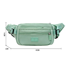Womens Waist Bag Style Nylon Fanny Pack Ladies Belt Purse