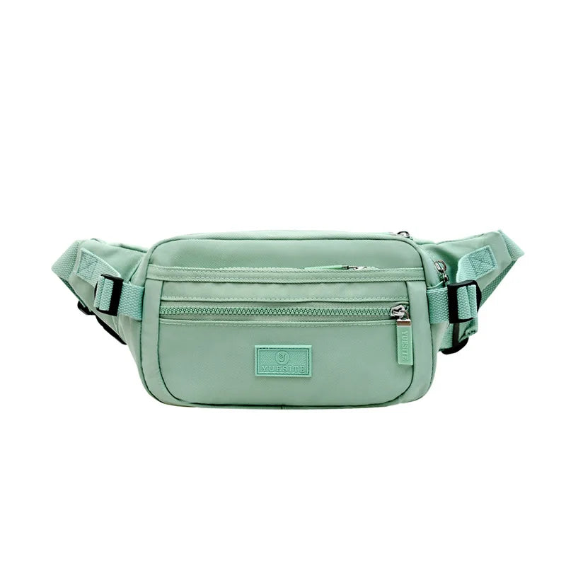 Womens Waist Bag Style Nylon Fanny Pack Ladies Belt Purse