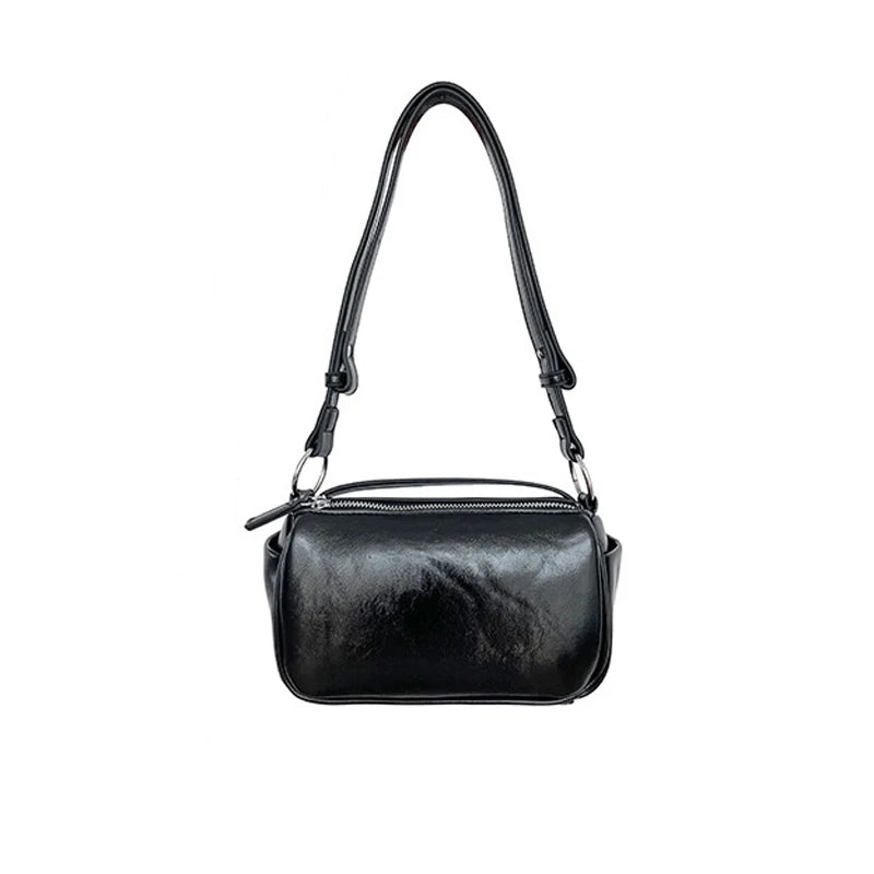 Vintage PU Leather Mini Crossbody Shoulder Bag
