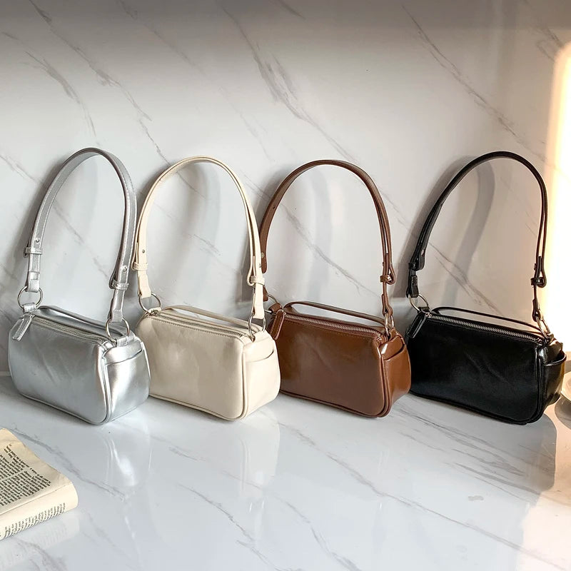 Vintage PU Leather Mini Crossbody Shoulder Bag