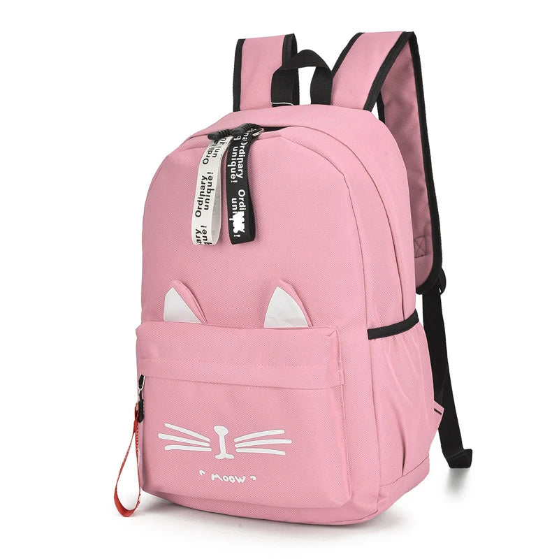 Cat Ear Shoulder Backpack for Kids