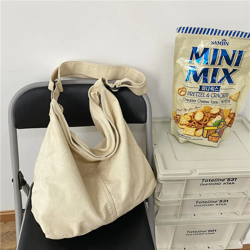 Women's Leisure Canvas Shopping Bag