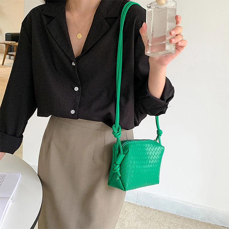 Wild Diamond Plaid Shoulder Bag Streetwear Zipper Messenger Bag