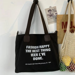 Large Capacity Nylon Messenger Bag for Women - Durable and Stylish