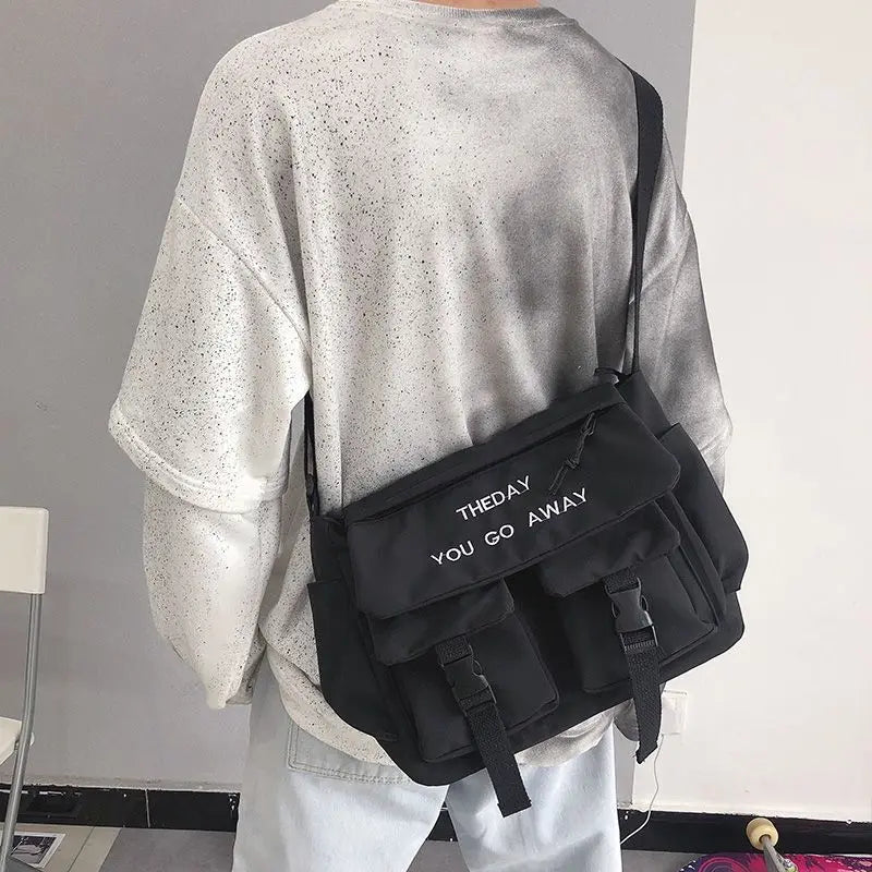 Nylon Crossbody Bags Youth Casual Large Capacity Ladies Shoulder Bag