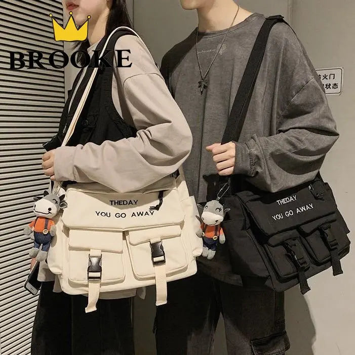 Nylon Crossbody Bags Youth Casual Large Capacity Ladies Shoulder Bag