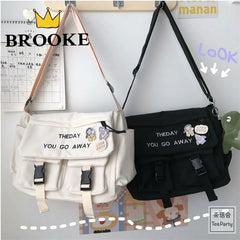 Nylon Crossbody Bags Youth Casual Large Capacity Ladies Shoulder Bag