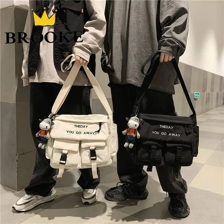 Nylon Crossbody Bags Youth Casual Large Capacity Ladies Shoulder Bag
