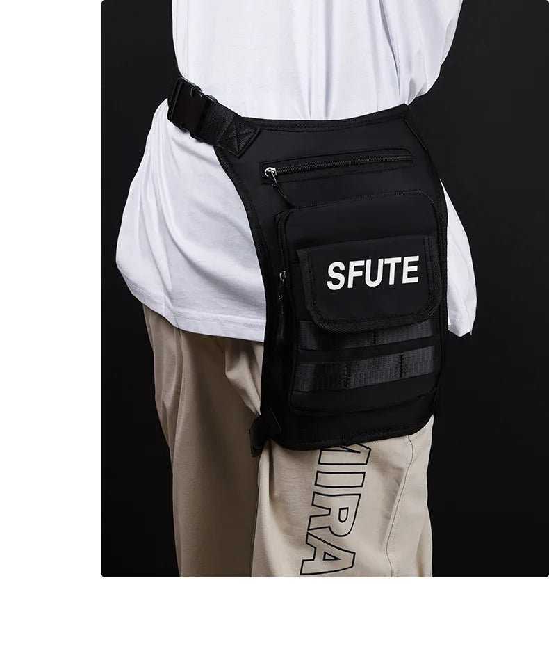 Nylon Drop Legs Hip Waist Pack Thigh Bum Fanny Packs Tactical Messenger Bag