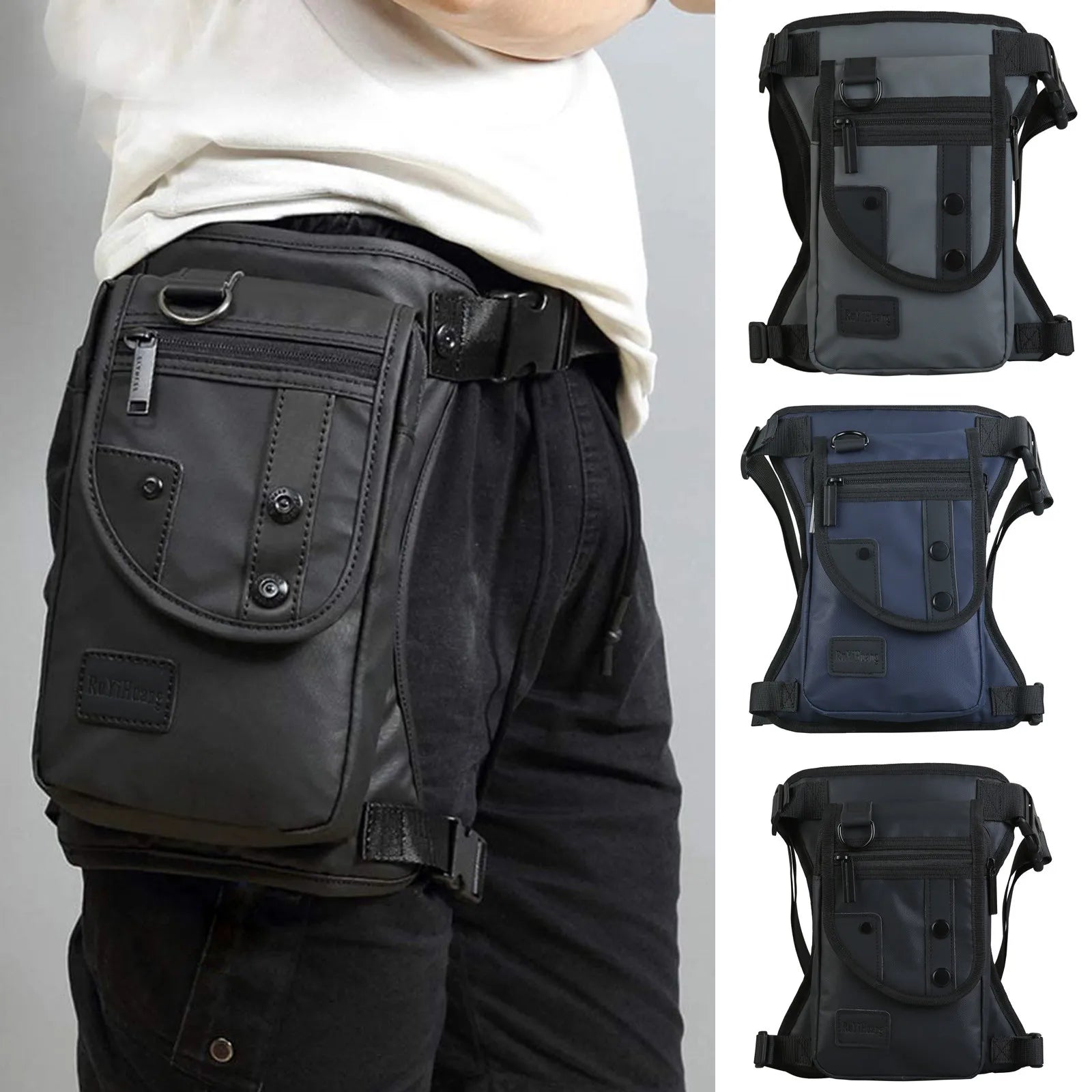 Nylon Drop Legs Hip Waist Pack Thigh Bum Fanny Packs Tactical Messenger Bag