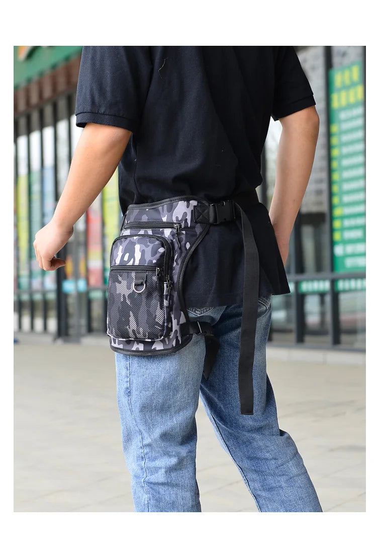 Nylon Drop Legs Hip Waist Pack Thigh Bum Fanny Packs Tactical Messenger Bag