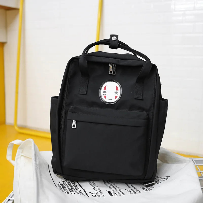 Nylon School Bags for Teenage Girls Women School Laptop Backpacks