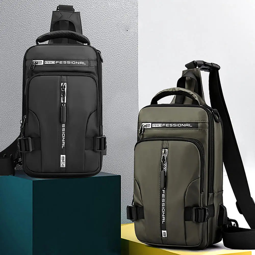 One Shoulder Messenger Bag Waterproof Small Backpack Mochila Fast Drop