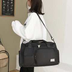 Waterproof Oxford Gym Bag Large Cap Training Fitness Shoulder Handbag