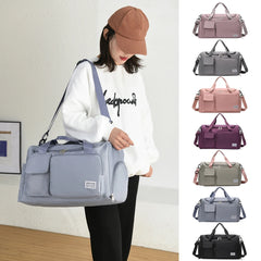 Waterproof Oxford Gym Bag Large Cap Training Fitness Shoulder Handbag