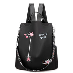 Oxford Backpacks Women School Travel Laptop Bag