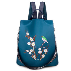 Oxford Backpacks Women School Travel Laptop Bag
