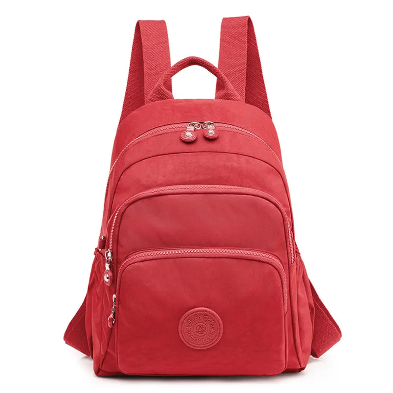 Oxford Women Laptop Backpack Large Capacity Schoolbag Travel Bag