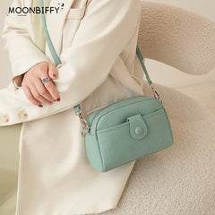 PU Leather Purse Female Shoulder Tote Bag Women Crossbody Bags Soft
