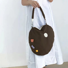 Quilted Feather Pattern Shoulder Bag for Women