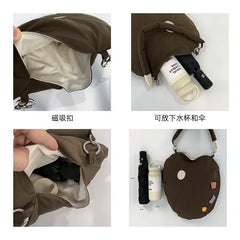 Quilted Feather Pattern Shoulder Bag for Women