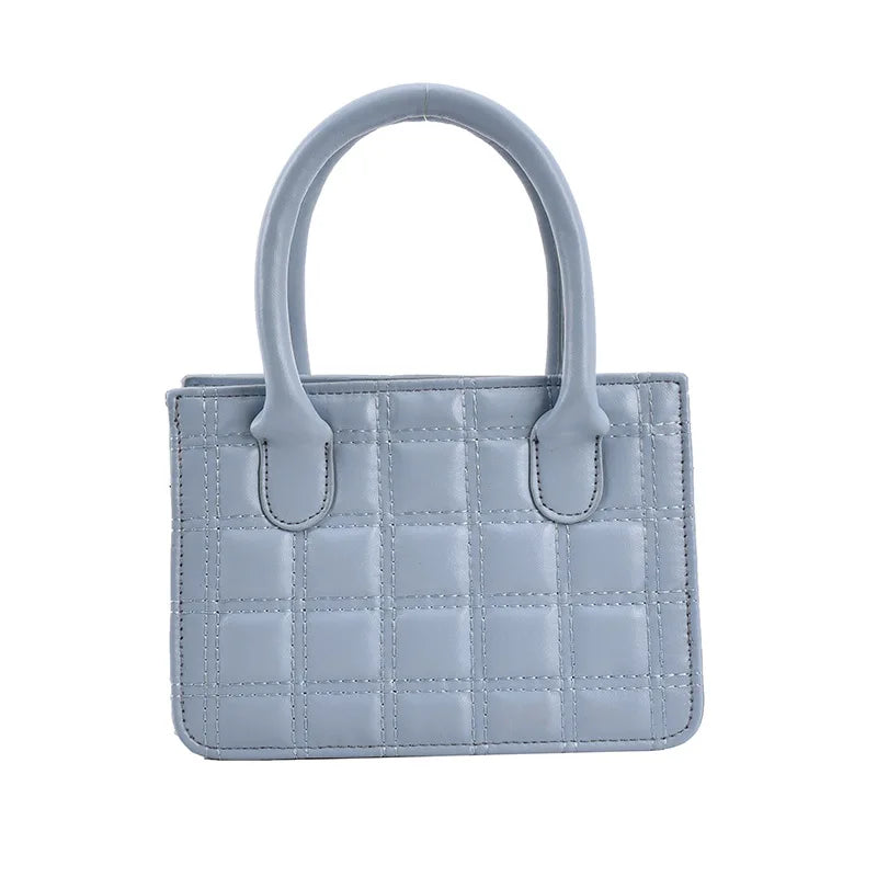 Plaid Pattern Shoulder Bags Women Crossbody Small Square Bag