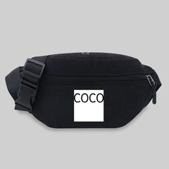 Canvas Messenger Waist Bag Chest Bag Leisure Sports Fanny pack