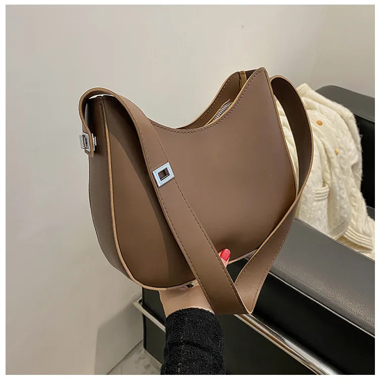 PU Shoulder Bags For Women Handbags Casual CrossBody
