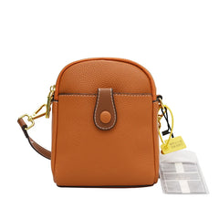 Mini Messenger Bag Women's Cow Leather Phone Purse