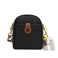 Mini Messenger Bag Women's Cow Leather Phone Purse