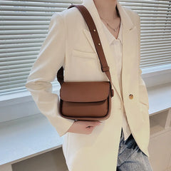 Retro Casual Women's Tote Shoulder Bag PU Leather Handbag