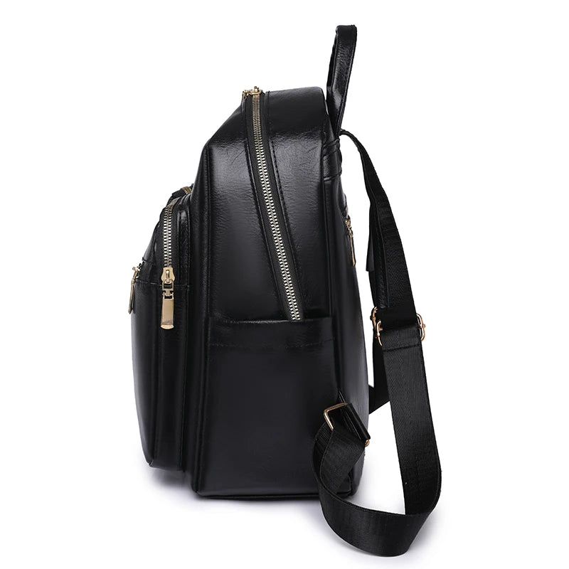 Retro Ladies Backpack Lightweight Multifunctional Shoulder Bag