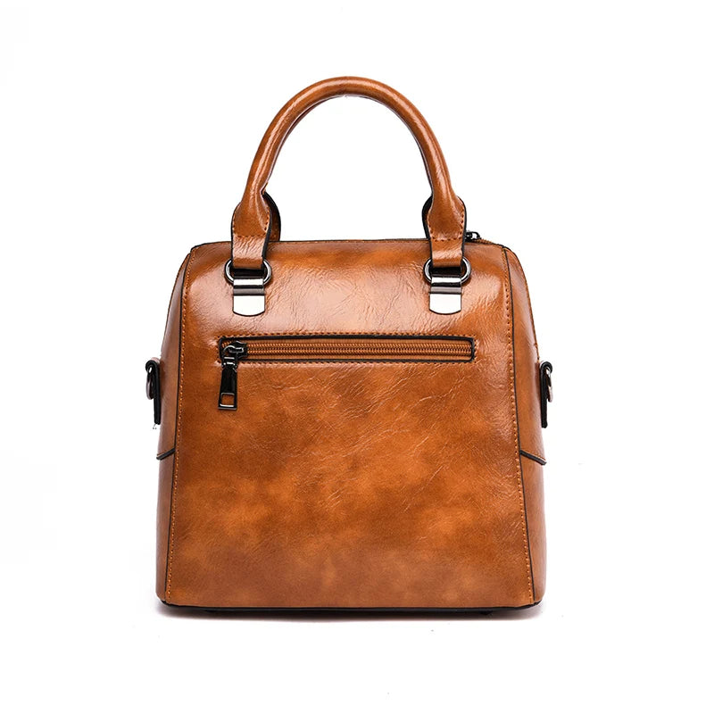Retro Backpack Women High Multifunction Small Bagpack For Girls