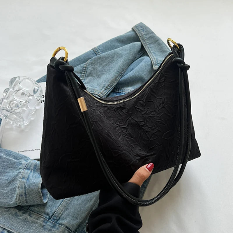 Vintage Armpit Bags Women Messenger Prom Handbag Crossbody Shoulder Totes